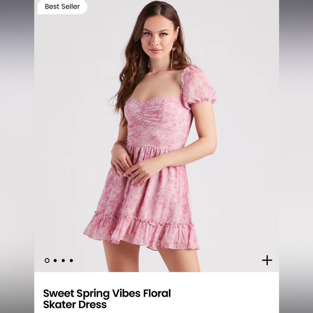 Floral Skater Dress
